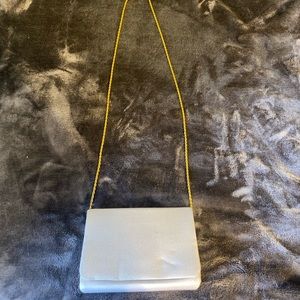 Formal Silver Clutch